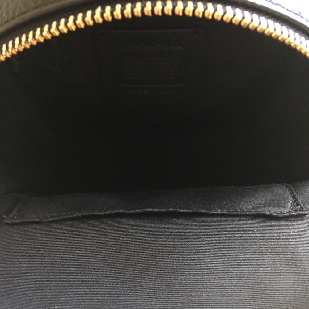 Coach Mini Charlie Backpack in Black - Picture 5 of 8